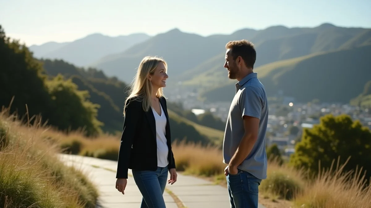 Dating After Divorce in New Zealand - editorial photograph