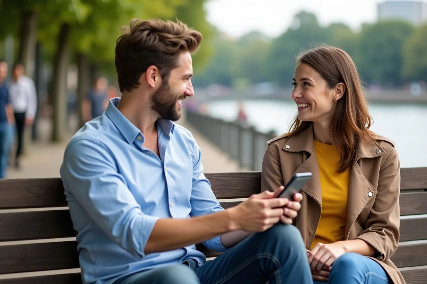 Dating App Conversation Starters That Make It Easier to Reply - editorial photograph