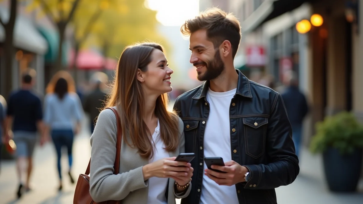 What to Text After a First Date When You Want to Meet Again - editorial photograph